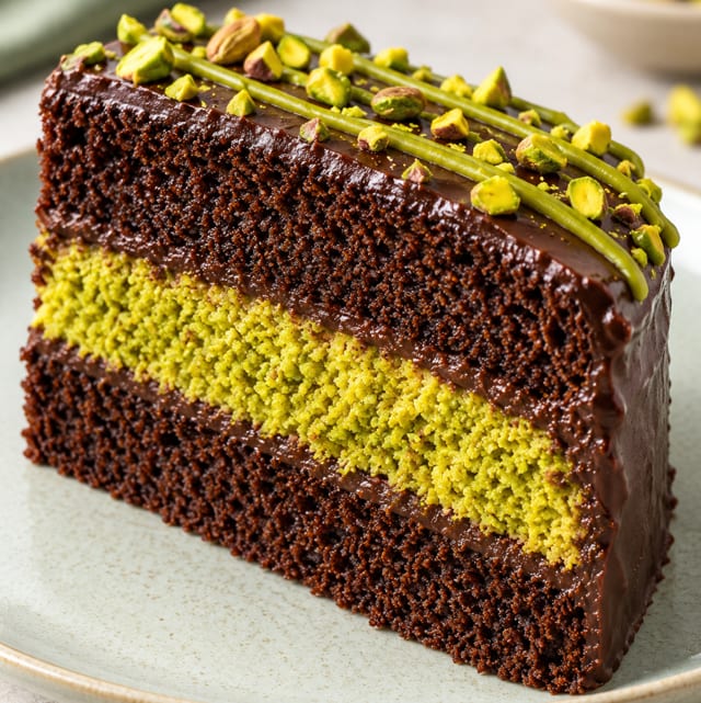 Dubai Chocolate Cake.