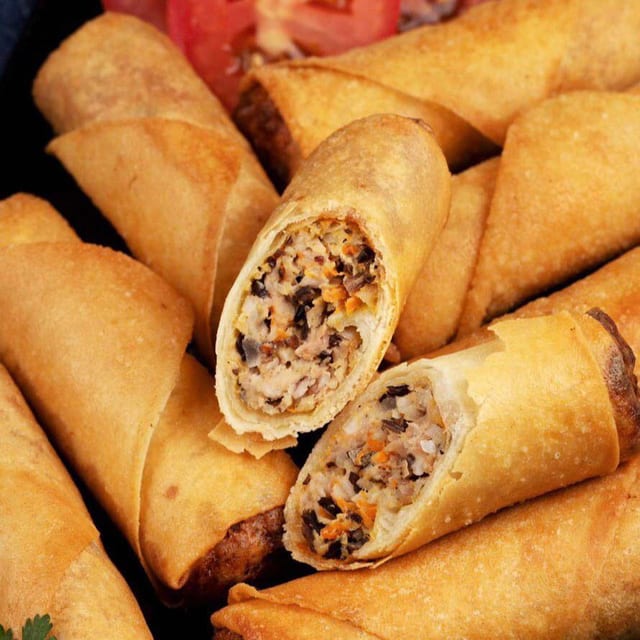 A1. Shrimp & Pork Eggroll (3 pieces).