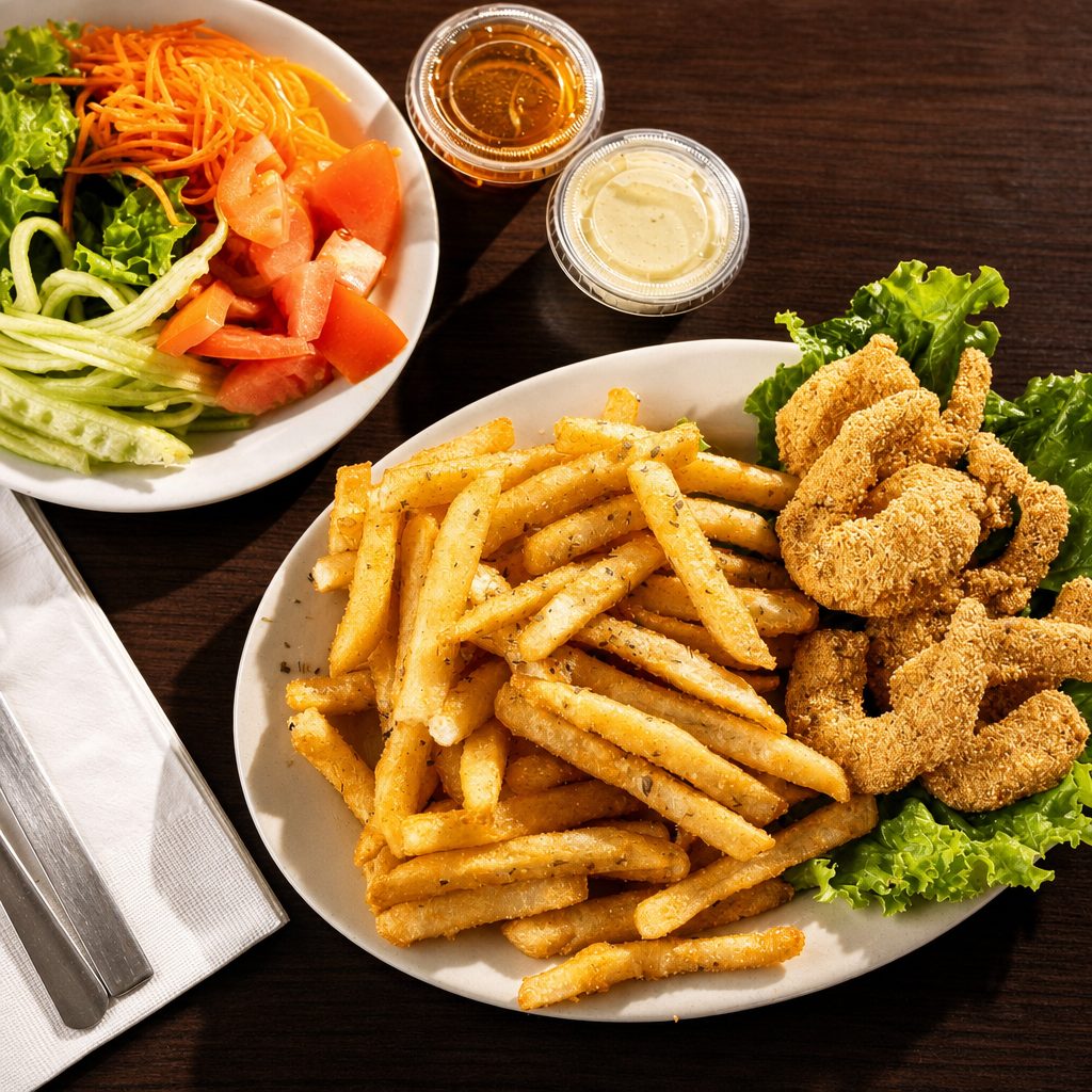 LF2. Fried Shrimp.
