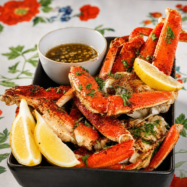 Boiled Crab Leg.
