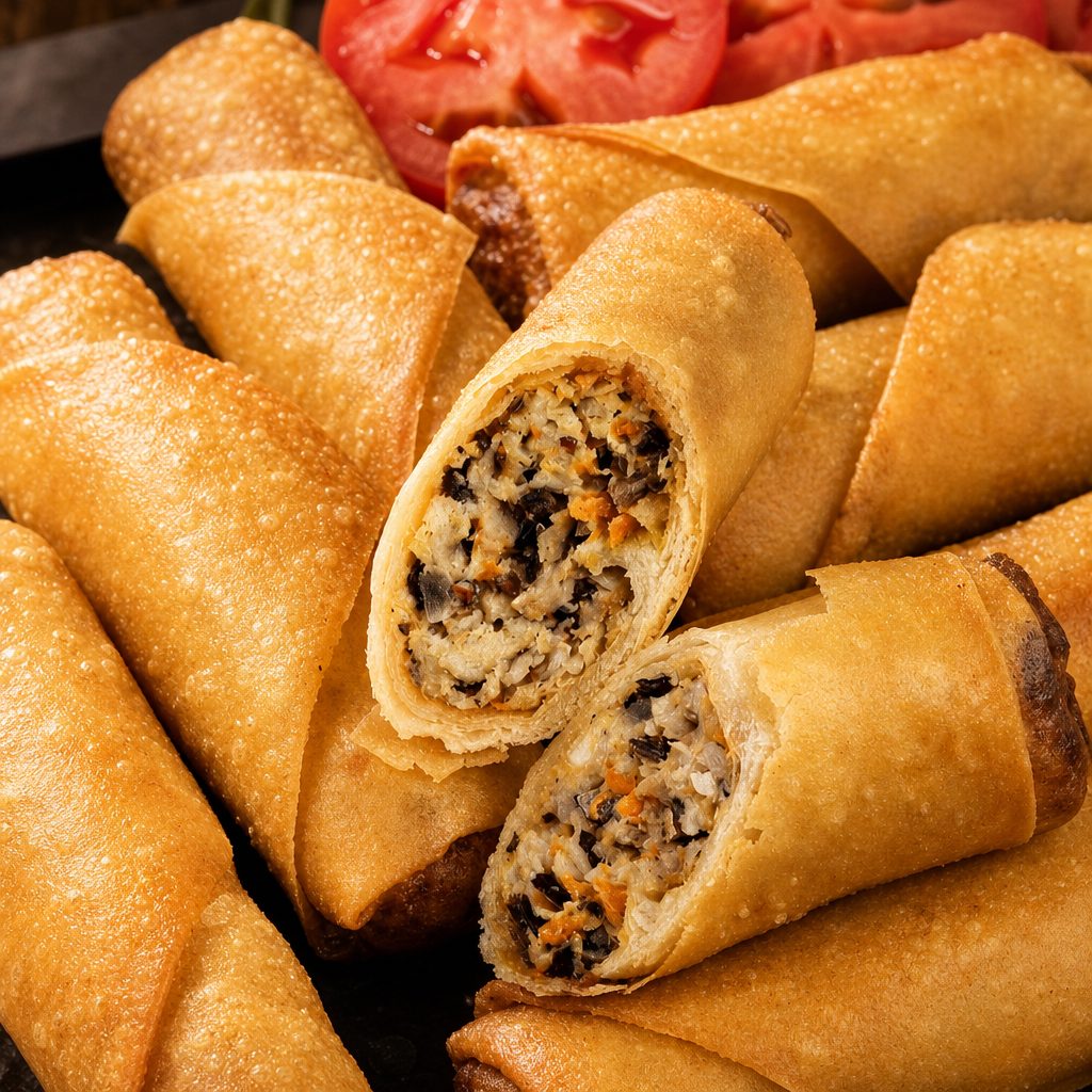 A1. Shrimp & Pork Eggroll (3 pieces).