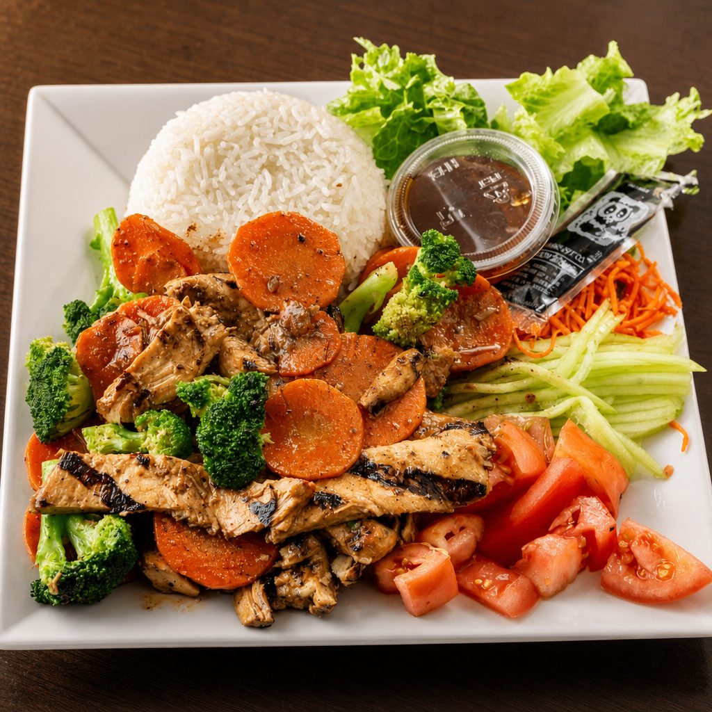 L5. Chicken Stir Fried Plate.