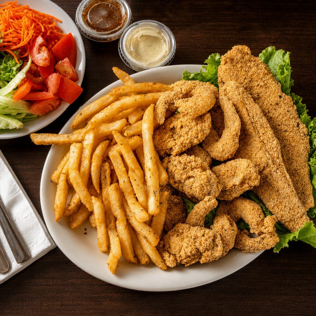 LF5. Family Fried Combo.