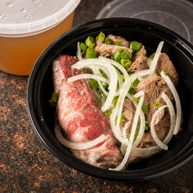 P5. Steak & Brisket Noodle Soup.