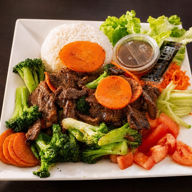 L3. Beef Stir Fried Plate.