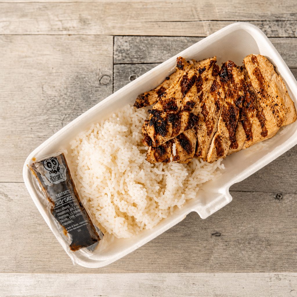 K4. Kid Rice Plate.