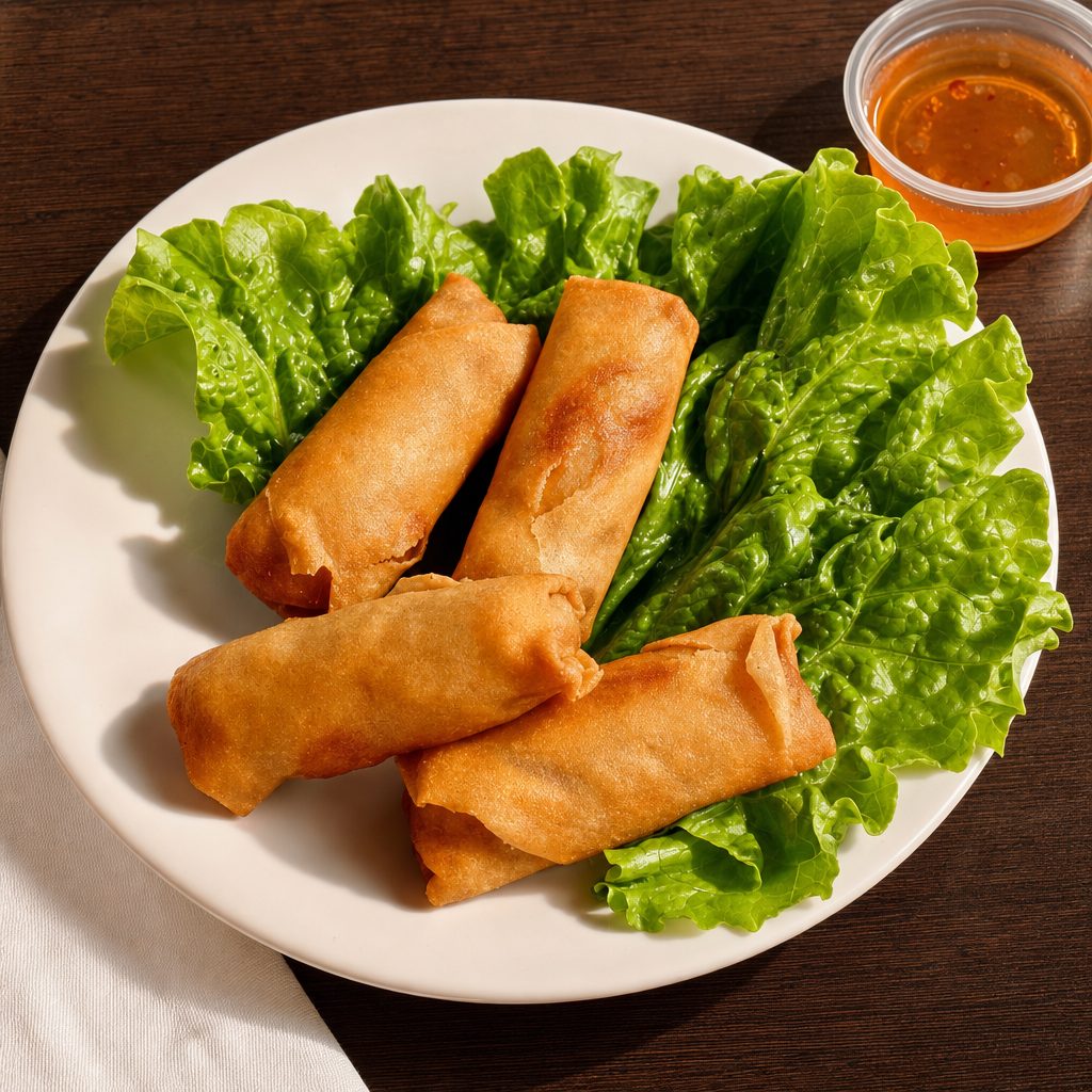 V3. Vegan Eggroll (4 pieces).